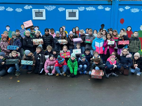 Weihnachten im Schuhkarton