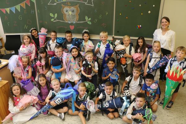 Einschulung 1b Klasse